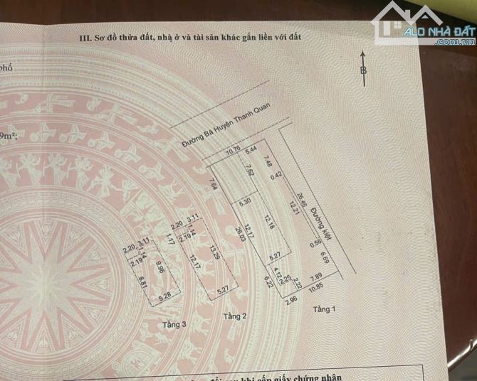Bán lô đất biển đường Bà Huyện Thanh Quan - DT: 283M2 - GIÁ ĐẦU TƯ - 1