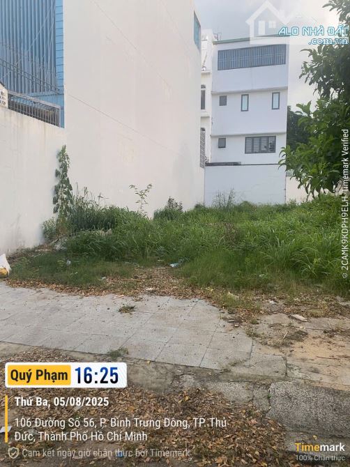 🏡 Chính chủ gửi bán lô đất khu Đông Thủ Thiêm – Gần Lake View Phường Bình Trưng Đông, Q2 - 1