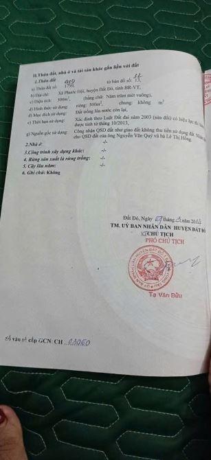 🔥 HÀNG THANH LÝ – LÔ ĐẤT 500M² GIÁ SIÊU TỐT TẠI PHƯỚC HỘI - LONG ĐẤT CHỈ TỪ 900TR - 1