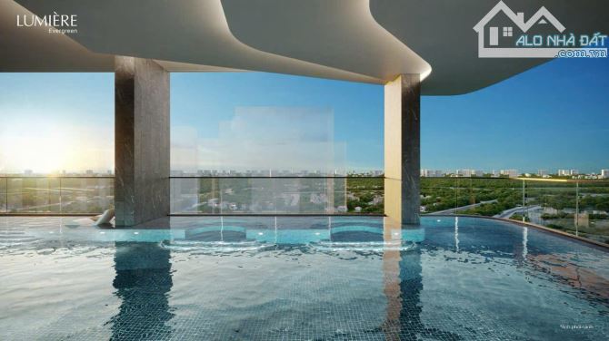 Chính chủ chuyển nhượng căn hộ GÓC FULL KÍNH CONG duy nhất tại tòa A1 Lumiere Evergreen - 1