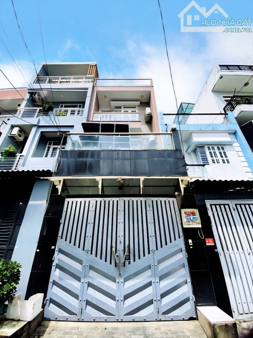 60M² 3Tầng BTCT Hẻm 8M Xe Hơi Ngủ Nhà - 1