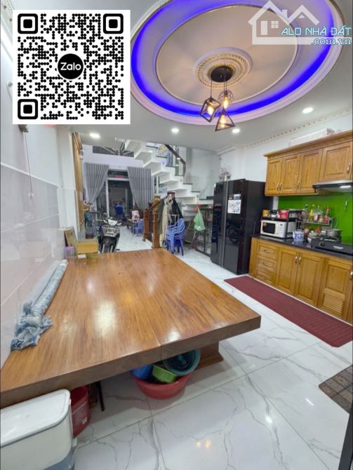 BÁN NHÀ GẦN  CHỢ PHÚ LÂM Q 6 , GẦN AEON BÌNH TÂN KHU TÊN LỬA 4 x16 - 5 TẦNG CHỈ 7 TỶ - 1