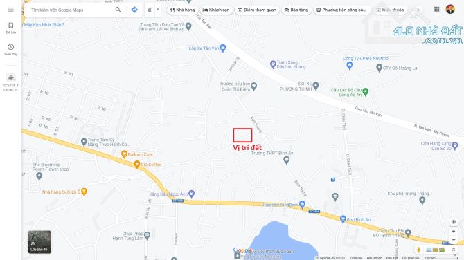 Bán đất 6.2x35m hẻm Bình Thung p.Bình An gần Trường cấp 3 - 1