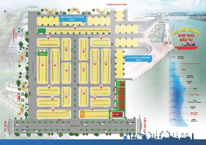 Mở bán 10 nền đất trong KDC Phước Đông ,Gần Trung Tâm Cần Đước Sổ Hồng Riêng - 1