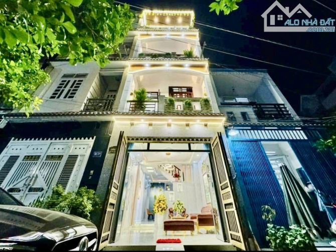 50m2, NHÀ BÁN 5 TẦNG, HXH, LÊ VĂN THỌ, P14 GÒ VẤP, 6 TỶ NHỈNH - 1