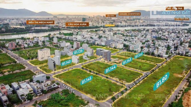 Bán lô đất đẹp Cồn Dầu 24 102,5m², 5,6 tỷ, vị trí vàng gần ngã tư - 1