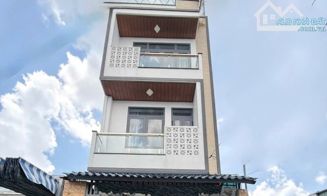 🔥🔥 NHÀ 4 TẦNG MỚI CẦN BÁN. ĐƯỜNG HIỆP THÀNH 17. GẦN BẾN XE BUÝT HIỆP THÀNH Q12. DT 60m2 - 1