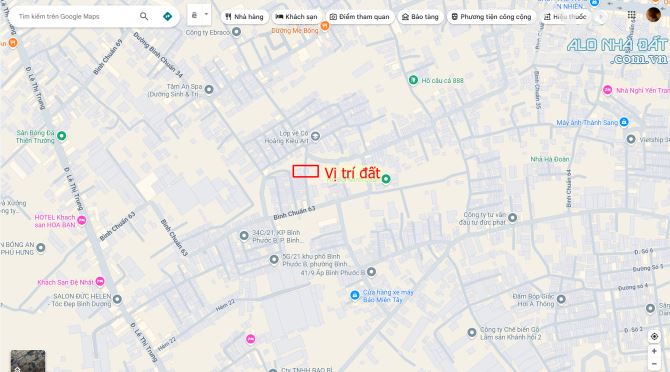 Bán nhà mới 1T2L 4x18m, hẻm Bình Chuẩn 63 p. Bình Chuẩn gần chợ Bình Phước B - 1