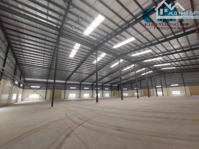 Cho thuê 3800m2 xưởng Tân Uyên Bình Dương, đường xe cont, PCCC tự động, giấy tờ đầy đủ - 1