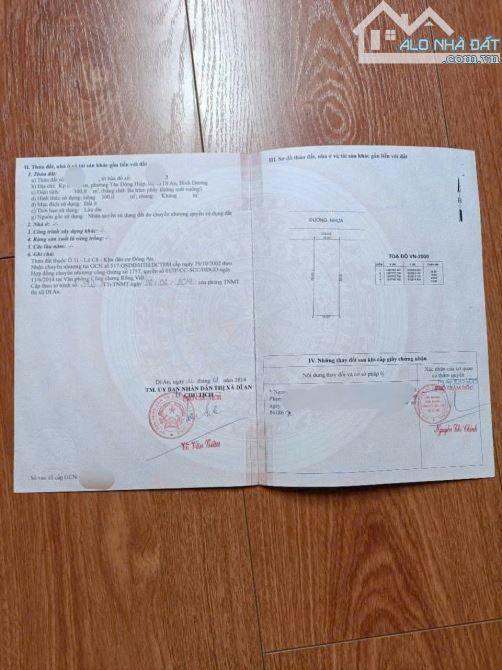 BÁN DÃY TRỌ 10X30M,  KHU DÂN CƯ ĐÔNG AN, SAT MỸ PHƯỚC TÂN VẠN GIÁ 7.9 TỈ DT 300M2, 22TR/TH - 2