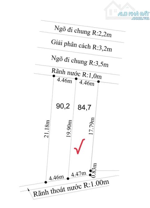 Bán lô đất f0 tại sân bóng Lâm Động thuộc tdp Thiên hương - 2