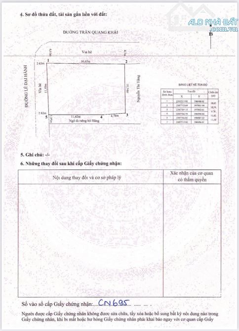 Mặt đường Trần Quang Khải giá 63 tỷ xây nhà hàng khách sạn - 2