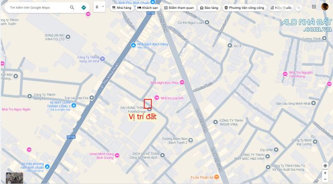 Bán nhà 1T2L 4.5x21m, hẻm Thủ Khoa Huân p. Bình Chuẩn gần trường cấp 2 - 2