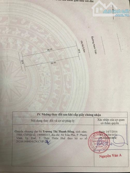 Bán Đất Mặt Tiền Đường NAM TRÂN 130m2 Đông Nam, P Hòa Minh, Q Liên Chiểu. Đà Nẵng - 2