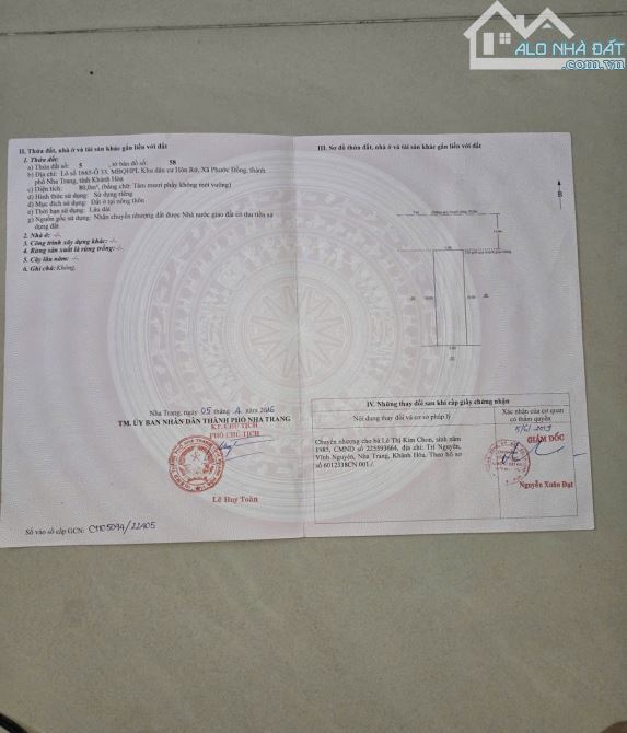 Bán đất TĐC HÒN RỚ 1 đường Nguyễn Văn Linh - 2