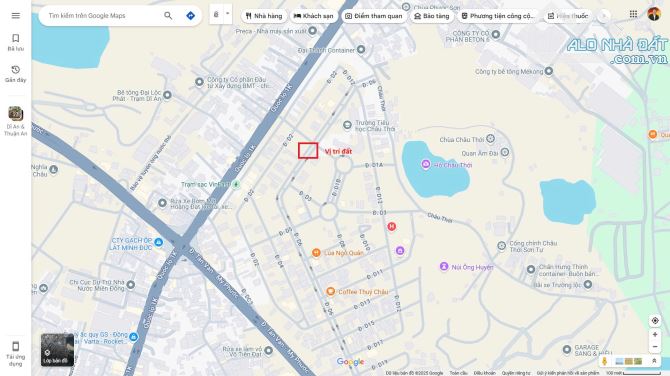 Bán đất 7.5x20m, đường D6 (rộng 32m) KDC Châu Thới P. Bình An, thổ cư 100% - 2