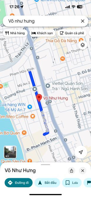 💥 BÁN ĐẤT TẶNG DÃY TRỌ 9 PHÒNG – MT VÕ NHƯ HƯNG , MỸ AN- DOANH THU 11TR/THÁNG - 2