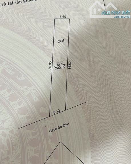 BÁN MIẾNG ĐẤT VƯỜN RẠCH BỜ DẦU LỘ 5M Ô TÔ NỐI LIỀN Đ.TÔ VĨNH DIỆN & RẠCH NGÃ BÁT LONG TUYỀ - 2