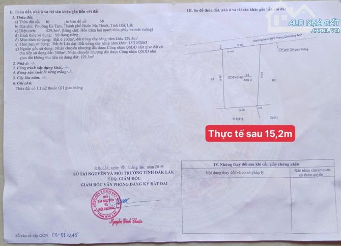 🏡 BÁN ĐẤT KÈM 10 PHÒNG TRỌ HẺM 66 Y WANG – PHƯỜNG EA TAM - 2