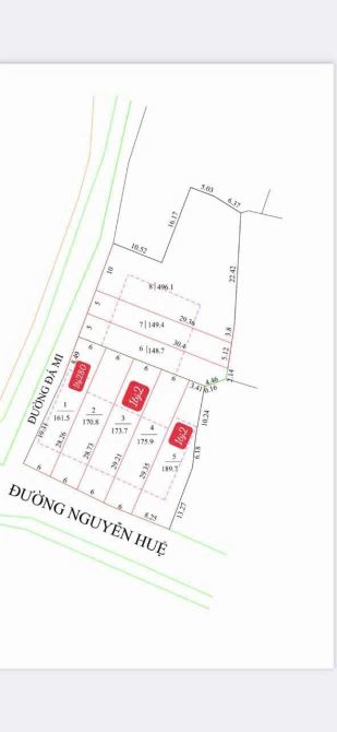 🏡 Nhỉnh 1 tỷ ĐẤT NGUYỄN HUỆ – TRUNG TÂM THỊ TRẤN ĐẤT ĐỎ - Đi biển Phước Hải 7phút - 2