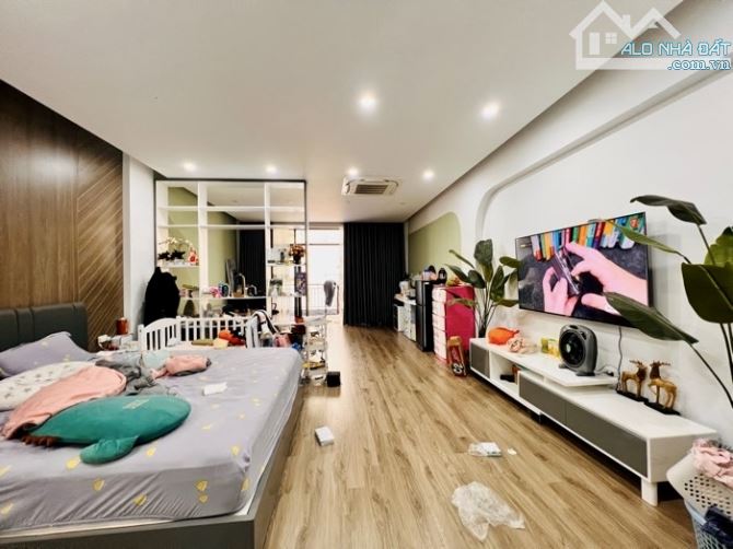 Bán nhà Tư Đình 5 tầng 85m dân xây, gara oto, khu phân lô quân đội chỉ nhỉnh 17 tỷ - 4