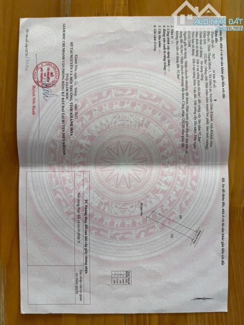 bán đất thôn Thanh Minh, Diên Lạc gần tỉnh lộ 2 giá rẻ - 3