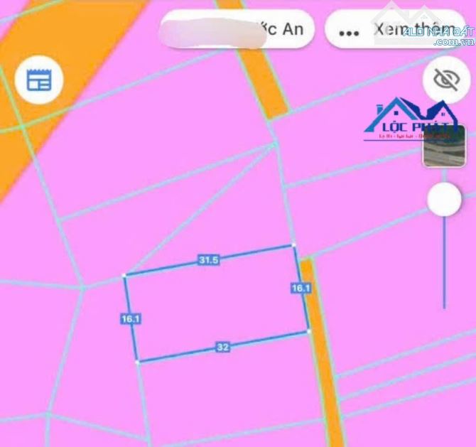 D21 -Bán lô đất biệt thự trung tâm Biên Hòa  508m² giá chỉ 2,25 tỷ - 3