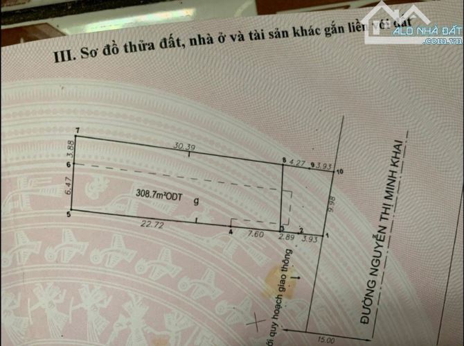 Bán nhà 10x39m, mặt tiền Nguyễn Thị Minh Khai p. Tân Bình - 3