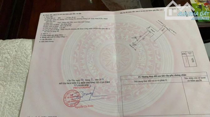 bán căn nhà hẻm 17 đường trần hoàng na, lộ giới 4m tổn diện tích ~ 200m2 - 3