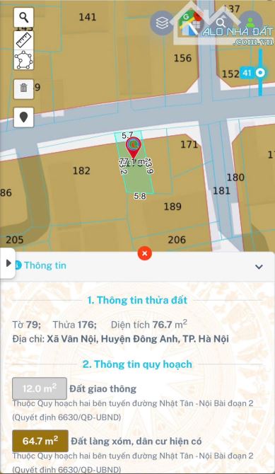 ✍️✍️💥 Vân Nội - Đông Anh - Oto tránh - Gần đường Vân Trì - Đường Võ Nguyên Giáp - TP Thôn - 3