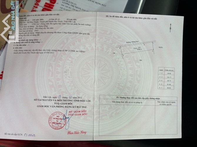 Bán 7 sào vườn sầu riêng hoà thuận - 3