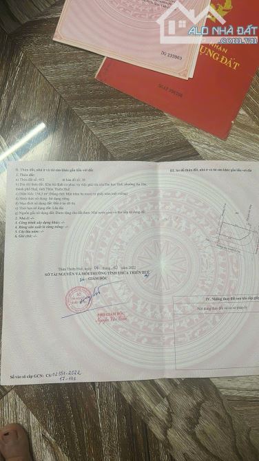 Bán Lô Góc 2 măt tiền Tôn Thất Bật, KQH Đại học Huế - Ngay làng Đại Học Quốc Gia Tương Lai - 4