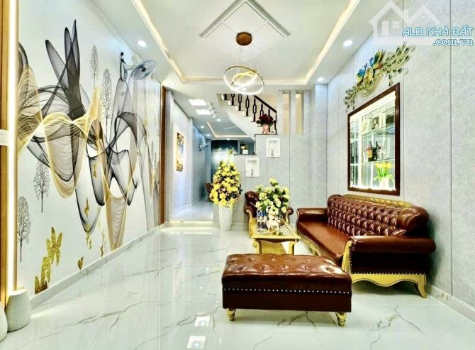 50m2, NHÀ BÁN 5 TẦNG, HXH, LÊ VĂN THỌ, P14 GÒ VẤP, 6 TỶ NHỈNH - 4