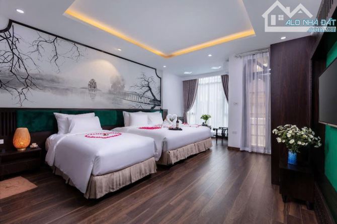 Khách sạn mặt phố Hàng Điếu 79m2, 7 tầng, mt 5m, 69 tỷ, 15 phòng VIP, phòng ăn, spa - 4