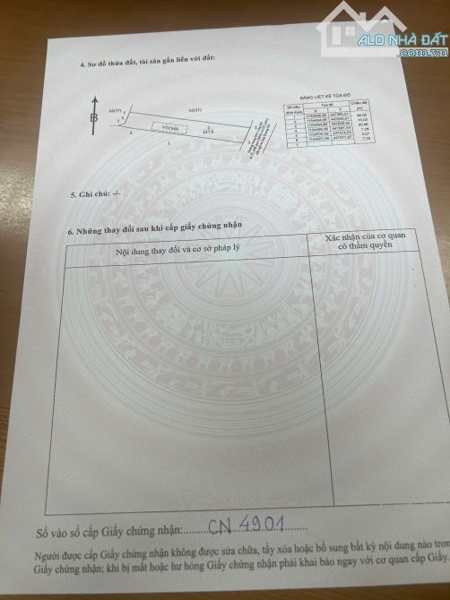 Lô đất biệt thự _Đối diện trường học gần ủy ban xã Phước Hải , Long Đất .BRVT cách biển 3k - 4