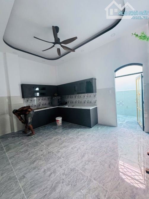 Nhà 1 Lầu Mới Xây 5 x 20m, 4PN 2WC, Đường 10m. Ngay KDC Đặng Huỳnh. Sổ Hoàn Công - 7