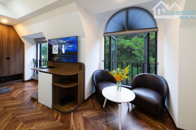 🏢🏞️🎑 KHÁCH SẠN CAO CẤP 25 PHÒNG NGAY TRUNG TÂM  – VIEW RỪNG THÔNG SĂN MÂY TOÀN CẢNH - 9