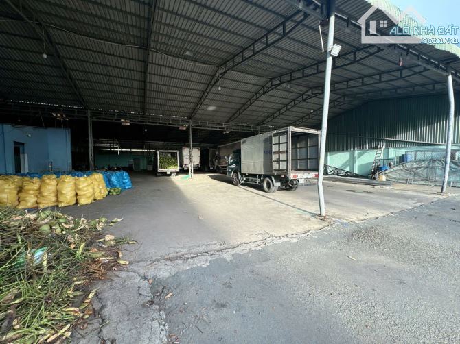CHO THUÊ KHO XƯỞNG 2500M2 MẶT TIỀN QL60 CHÂU THÀNH,BẾN TRE CŨ