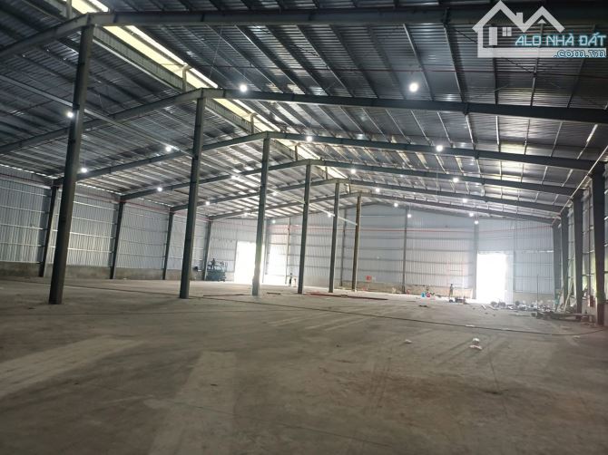 Cho thuê 2500m2 nhà xưởng mới dựng có PCCC trong ccn quất động
