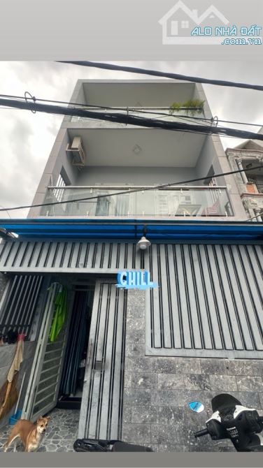 Bán nhà 3 tầng, sân thượng, hẻm oto thông, 64m2, Nguyễn Văn Khối, P11, Gò Vấp, SHR, 6.4tỷ