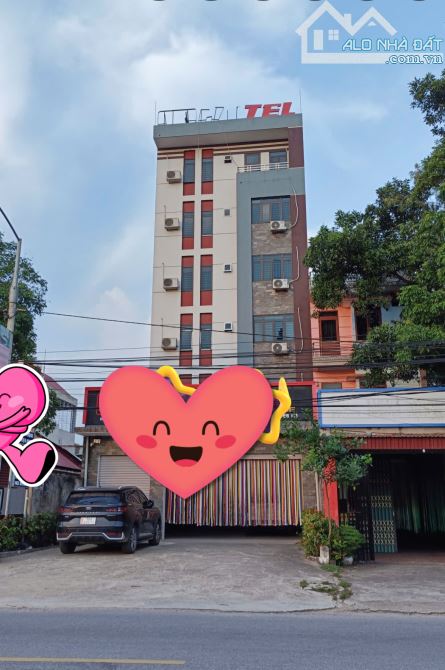 Duy nhất 1 Toà Khách sạn 7 tầng TM, Mặt TL 295 Hiệp Hoà- Bắc Giang. Chỉ nhỉnh 11 tỷ.