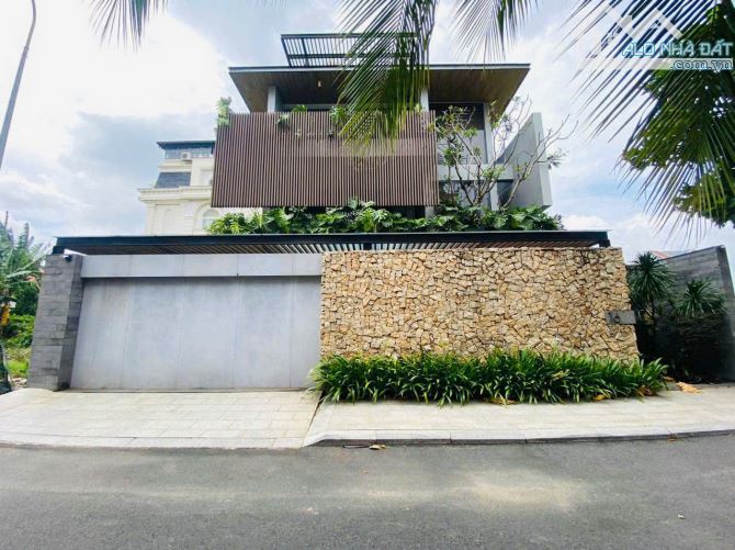 Bán biệt thự hiện đại Thủ Thiêm bên sông  15x20m hầm 4 tầng 61 tỷ