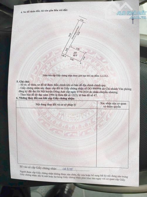 Bán đất Lại Đà Đông Hội Đông Anh,43m2,4 tỉ,ngõ thông ô tô đỗ cửa, hàng xóm Vinhomes Cổ Loa