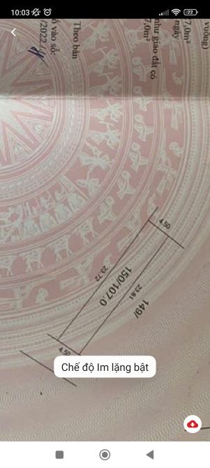 Bán Đất - Mình Trí(Sóc Sơn)-107M2 - 2,2 Tỷ - Đường Thông Ô Tô Tránh - 1