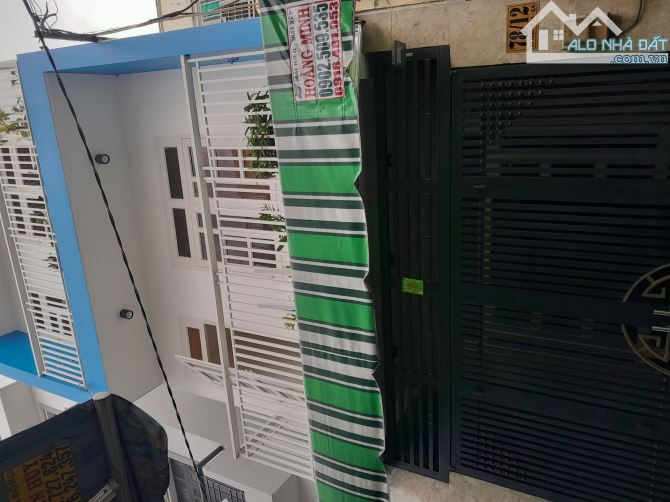 NGAY VÒNG XOAY PHÚ LÂM - HẺM XE HƠI THÔNG, GẦN MT ĐƯỜNG BÀ HOM, NHÀ 4 TẦNG ĐÚC KIÊN CỐ - N - 1