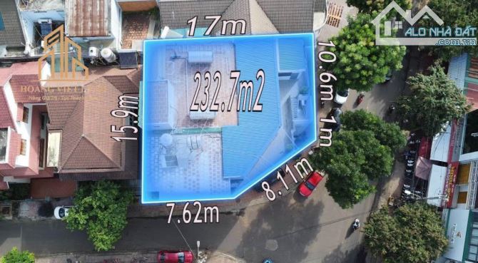 🏢 BÁN TÒA NHÀ VIP 4 TẦNG - GÓC 2 MẶT TIỀN NGÔ QUYỀN –16,5x17M- 41TY - 1