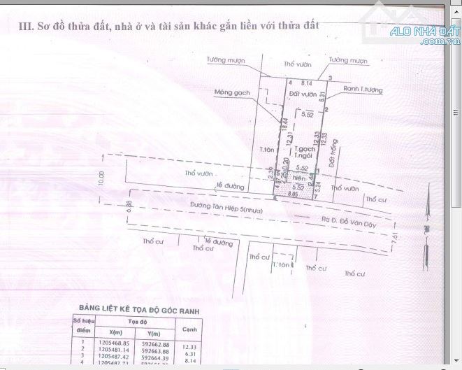 Bán nhà  MT Lê Thị Lơ ,Tân Hiệp Hóc Môn DTx 191 m2 . Giá chỉ  8.2 tỷ (TL) - 2
