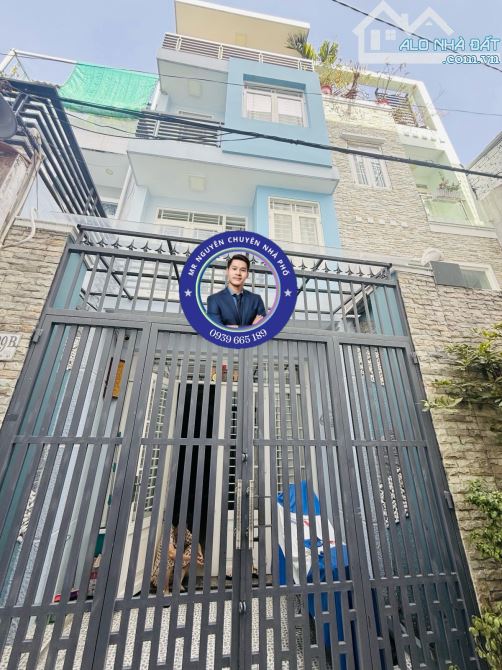 🏡PHẠM VIẾT CHÁNH Q1 - KHU KHÔNG CÓ NHÀ BÁN – 4 TẦNG MỚI ĐẸP – CÁCH Ô TÔ ĐỖ 5M – CHỈ 12.XX - 2