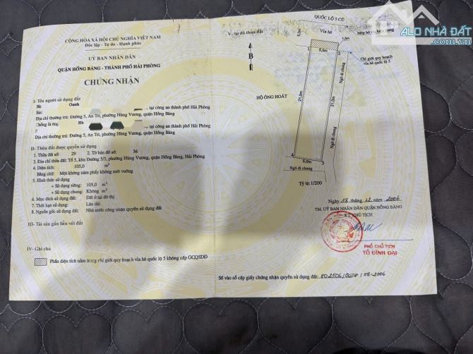 Ms Linh-Bán nhà 2 tầng mặt đường cũ mặt đường 5 Cũ đoạn Hùng Vương, Hồng Bàng - 3