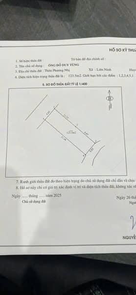 BÁN NHÀ C4 123M MẶT ĐƯỜNG TRỤC CHÍNH KINH DOANH LIÊN NINH-NGỌC HỒI CHỈ 17 TỶ - 3